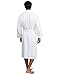 TowelSelections Womens Robe Cotton Terry Cloth Towel Bathrobe Kimono Spa Shower Bath Robe for Women Medium-Large White