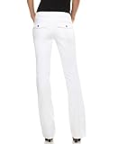INC International Concepts Petite Jeans, Boot Cut Rhinestone Button White Wash