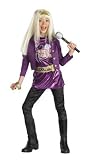 Hannah Montana Purple with Wig Kids Costume 4-6X