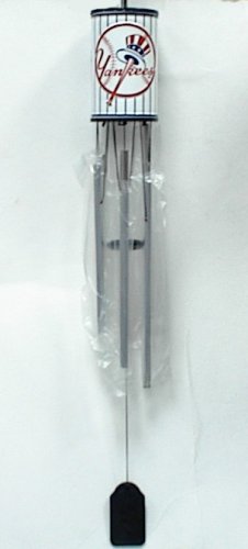 New York Yankees #1 Fan MLB Baseball Wind Chime