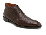 Mezlan Genuine Ostrich Boot in Tobacco