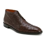 Mezlan Genuine Ostrich Boot in Tobacco by Mezlan