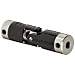 Boston Gear JP371/8 Universal Joint, Single, Molded, 0.125" Bore, 0.520" Bore Depth, 1.484" Length, 0.375" Outside Diameter, 16 ft/lbs Max Torque, Delrin