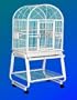 22" X 17" X 66" Small Hook Bill Bird Cage w/ Storage Shelf