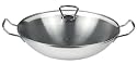 Fissler 06 823 35 001 Wok Kunming 35 cm mit Glasdeckel, Induktion