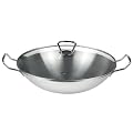 Fissler 06 823 35 001 Wok Kunming 35 cm mit Glasdeckel, Induktion
