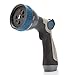 Skytree Hose Nozzle Garden, Metal Spray Nozzle High Pressure, 8 Patterns Thumb Control for Watering, Washing