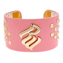 ROCAWEAR Pink STUDDED RW CUFF Bracelet