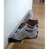 Wall mounted shoe rack