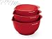 KitchenAid Professional Series Red Mixing Bowls, Set of 3