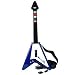 Guitar Game Controller for Playstation 2 (Blue and White)