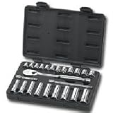 31wjI7hUvnL. SL160  Danaher Tool Group 80559 3/8 Drive Metric Socket Set   24 Piece