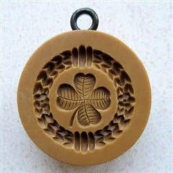 Four-Leaf Clover Springerle Cookie Mold