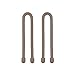 Nite Ize Gear Tie Reusable Rubber Twist Tie, 6-Inch, Desert Tan, 2-pack
