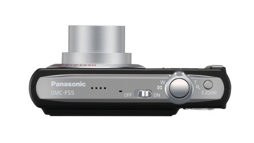 Panasonic Lumix DMC-FS5K 10MP Digital Camera with 4x Wide Angle MEGA Optical Image Stabilized Zoom (Black) image