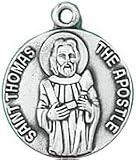 St. Thomas Sterling Silver Medal