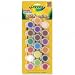BIN540125 - Paint Pots with Brush, Washable, 18/ST, Assorted