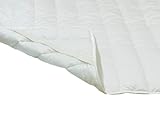 Down Etc Lily Pads Quilted King Waterproof Mattress Pad, White