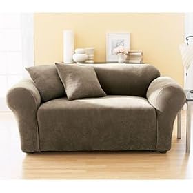 Stretch Pique Slipcover by Sure Fit