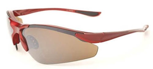 JiMarti TR15 Sunglasses for Golf, Fishing, Cycling-Unbreakable (Crimson Red)