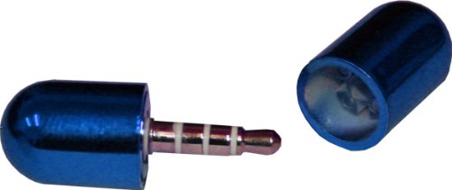 External hard drive:Mini Microphone for iPhone 3G/iPod/Touch/Classic (Metallic Blue)