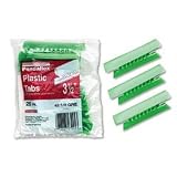 Hanging File Folder Tabs, 1/3 Tab, 3-1/2In, Gn Tab/We Insert, 25/Pack