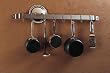 1408 - Stainless Steel Bar and Utensil Rack