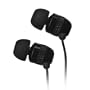 Q:Electronics Noise-Isolating Ear Buds w/Volume Control (Black)