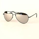 UB The Original Aviator - Full Mirror Lens Single w/ Drawstring Sunglass Pouch