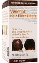 LIFES2GOOD Viviscal Hair Filler Fibers Light Brown 15 grams