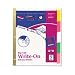 Avery  Big Tab Write-On Dividers, 5-Tab Set, 1 Set (23076)