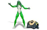 Enlarge toy image: Marvel Legends 2007 Series 2 She-Hulk Action Figure -  preschool activity for young kids