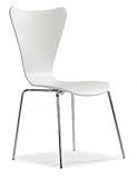 Zuo Modern Furniture Design Taffy Dining Chair White (Set Of 4) Plywood 108 ....
