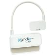 Kandle by Ozeri Flex Reading Light in White -- Designed for the Amazon Kindle (fits latest generation Kindle and all models), and other eBook readers