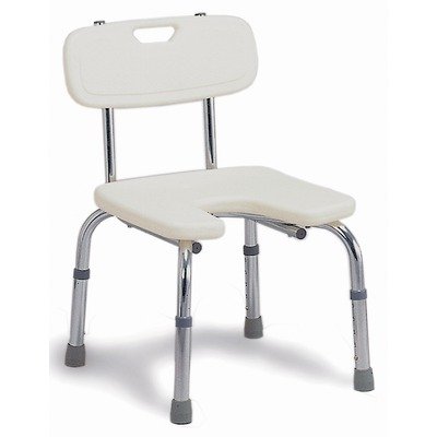 Hygenic Bath Seat with Back Rest