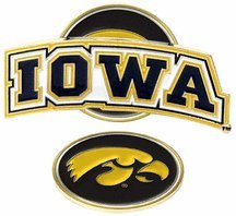 Iowa Hawkeyes Slider Clip With Golf Ball Marker Of 3)