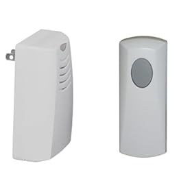 Honeywell RCWL105A1003/N Plug-in Wireless Door Chime and Push Button