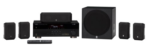 YAMAHA YHT-393BL Deal ∣ ⊳ Best Price Yamaha YHT-393BL 5. 1 Channel 500 Watt HTiB System (Each, Black)