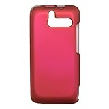 Hot Pink Rubberized Hard Case Cover for the HTC Arrive (Sprint)
