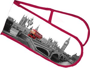Red London Bus Oven Glove