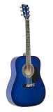 Johnson JG-610-BL 610 Player Series Acoustic Guitar, Blue