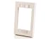 CABLES TO GO SNAP-IN SINGLE GANG WALL PLATE WHITE Available In Three Sizes
