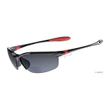 Dual - SL2 Sunglasses +2.0 Power Magnification, Black Frame/Gray Lens