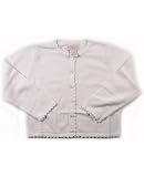 : Baby Lulu White Scalloped Sweater