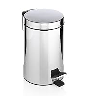 Flat Top Circular Pedal Bin