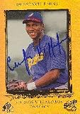 Carlos Villalobos, Jacksonville Suns - Tigers Affiliate, 1999 Upper Deck SP Top Prospects Autographed Card