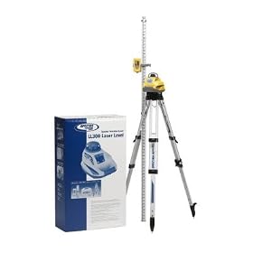 Trimble Spectra Precision LL300 Laser Level CR600 Receiver, NiMH Batteries, and charger,