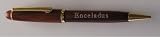 Rosewood pen with engraved name Enceladus