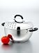Circulon Steel 5-1/2 Quart Casserole with Locking Colander Lid for Straining
