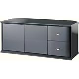 朝日木材加工 引き出し付TVスタンド 32~42インチ用 AS-JU950-B AS-JU950-B